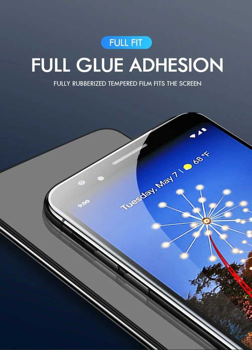 Folie sticla Set 2 buc Google Pixel 8, 9H, FullGlue, FullCove