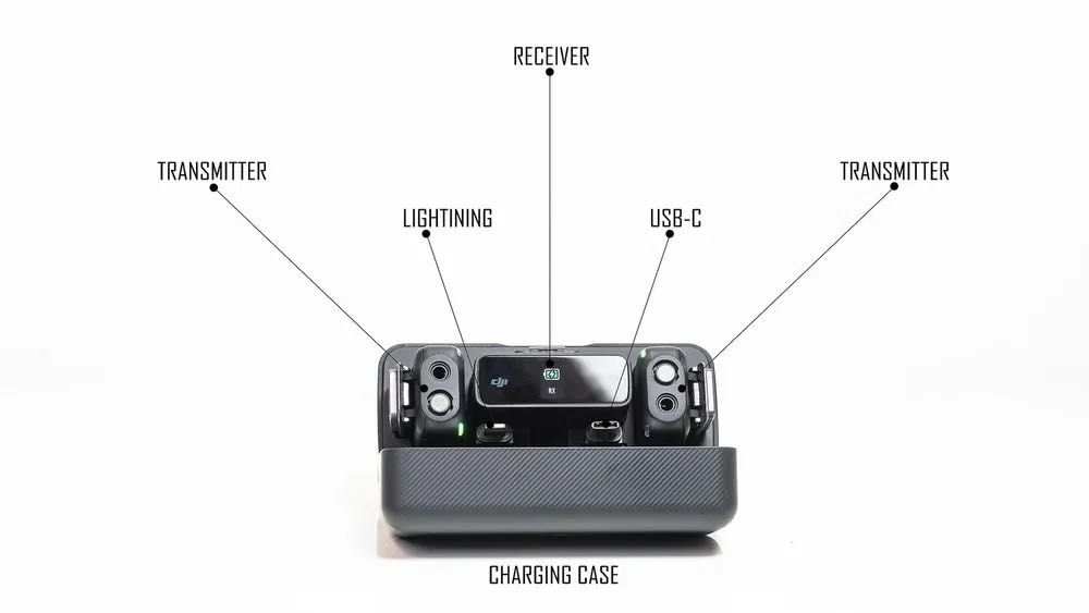 DJI mic Wireless microphone New (оптом)