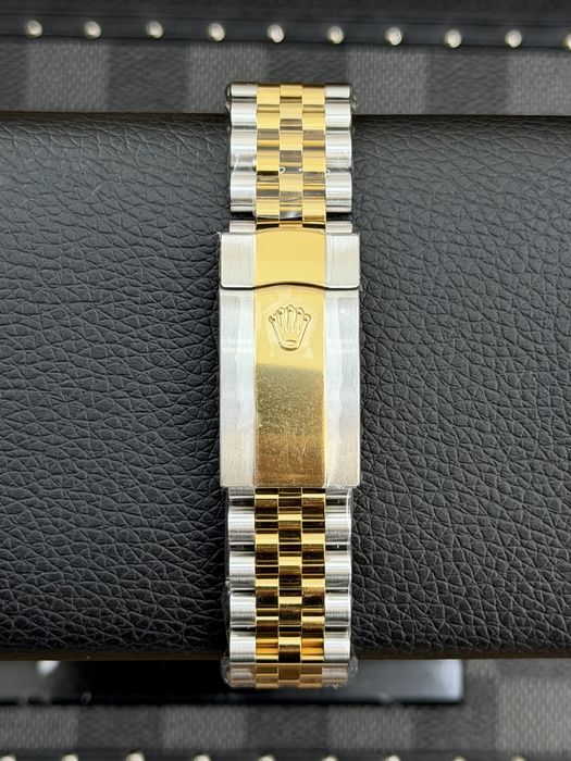 Rolex Date Just Diamond 41mm Champagne Dial