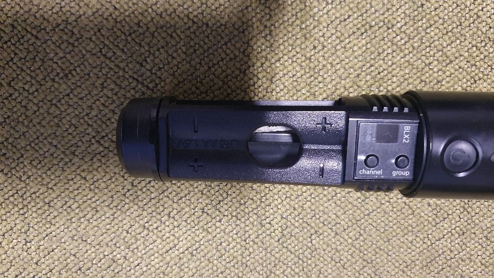 Microfon shure sm58 wireless receiver shure uc