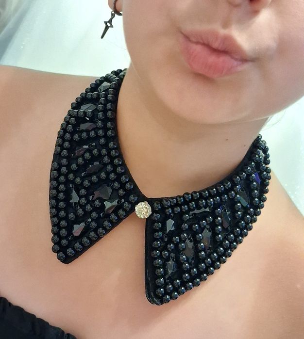 Colier tip guler elegant