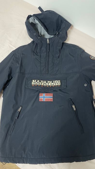 Napapijri анорак тъмносин, размер M