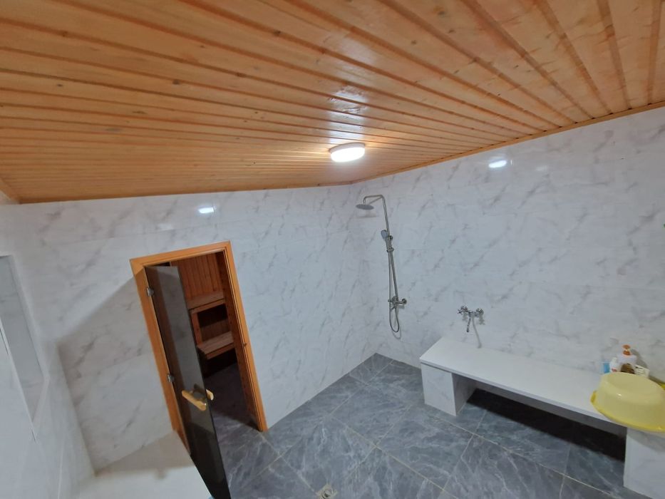 Семейная баня каменка