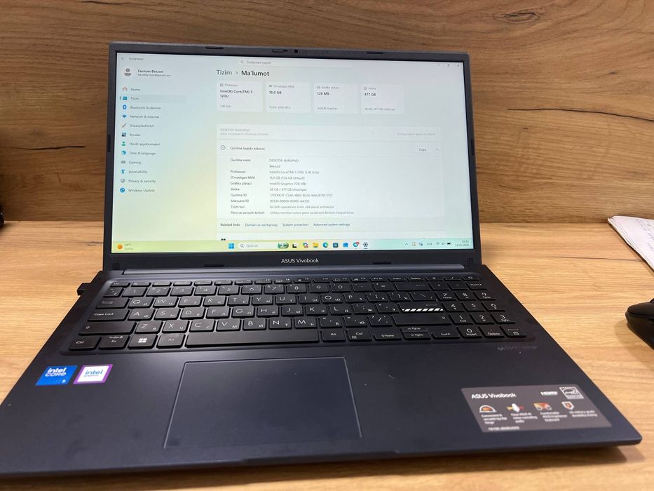 Asus vivobook 15 X1504VA