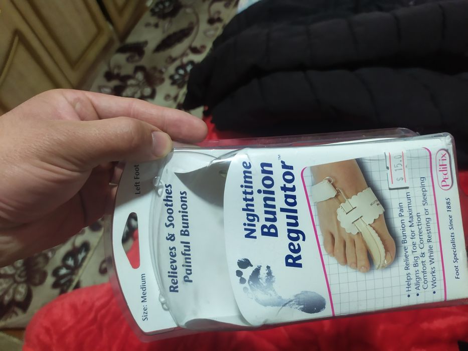 Oyoq uchun togirlagich bosh barmoqni