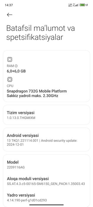 Redmi Note 12 Pro 4G