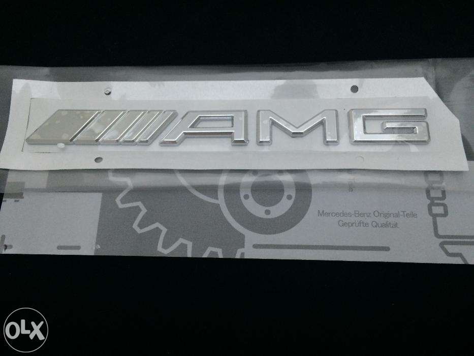 Emblema Mercedes AMG spate