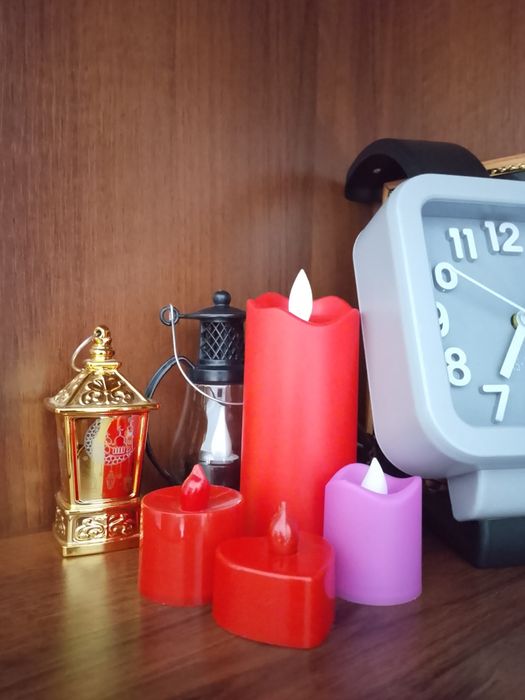 Настольные светильники на батарейках