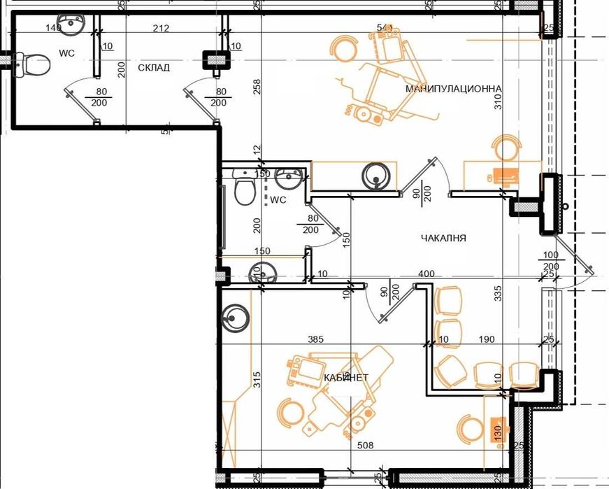 Продава се Офис в Търговище, Запад 3 - 67 кв.м за 1192 €/кв.м - Снимка #3