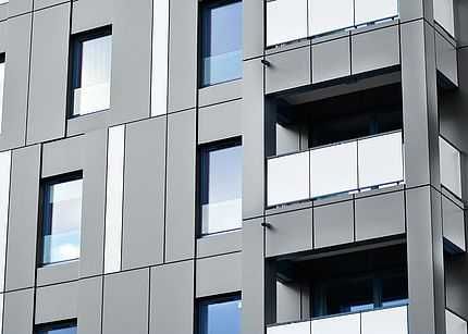 Фасад для ЖК и коммерческих объектов | HPL панели | Астана