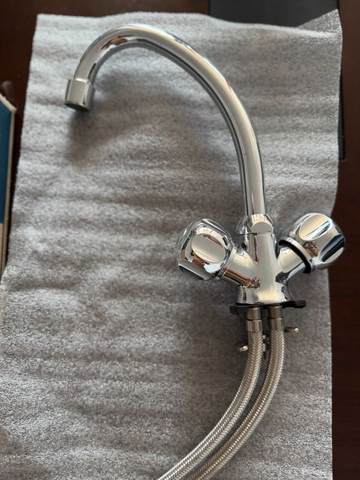 НОВ стоящ смесител за умивалник Видима Искър С J155 / Vidima