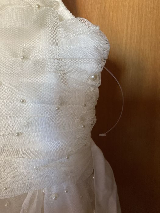 Рокля Monsoon бяла 12 г