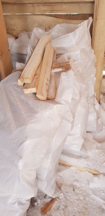 Дрова в мешках 1200тг