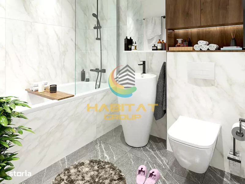 Vânzare Apartament 3 camere | Terasa de 37 mp - Popești Leordeni