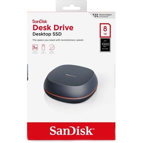 Ssd SanDisk desktop 8tb la cutie noi