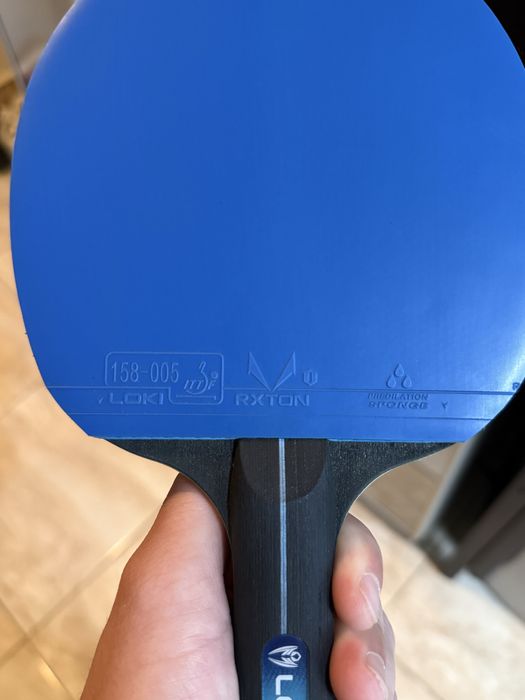 Paletă tenis de masa  Loki blue Rxton1 ITTF approved