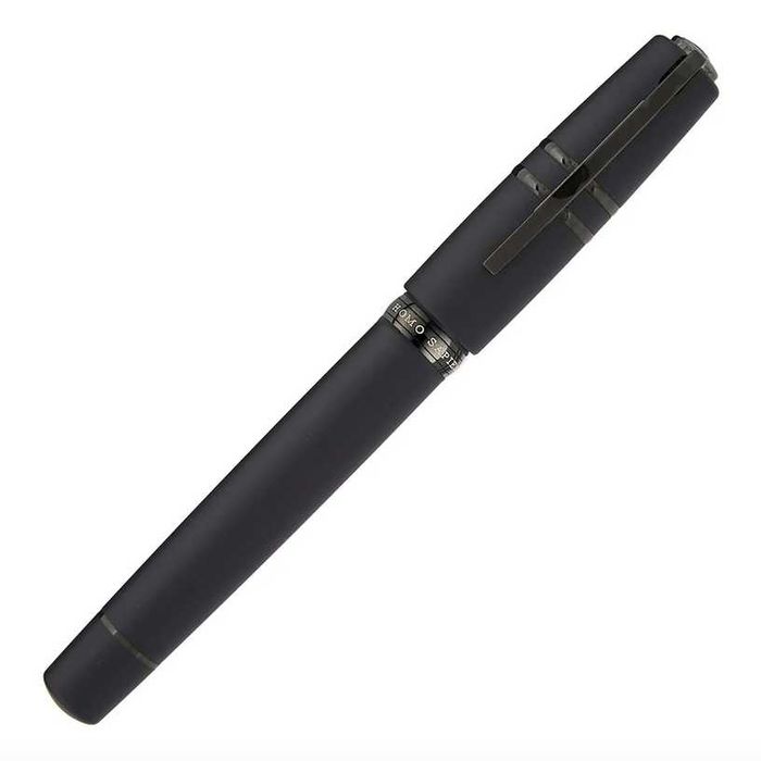 Visconti Homo Sapiens Fountain Pen - Dark Age - Volcano Lava Black