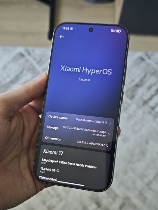 Xiaomi 17 (12/512GB) Като Нов