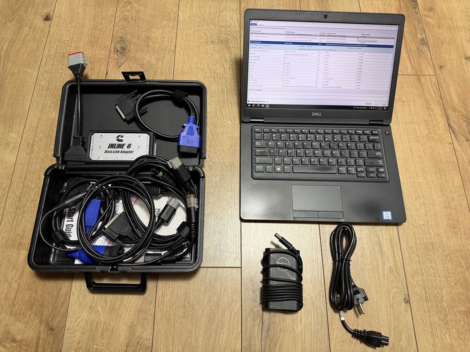 Tester/Diagnoza Dedicata Cummins/Komatsu cu inline 6 Cummins Insite 8.9 & Calterm 4.7 in Engleza