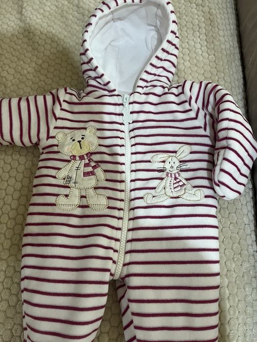 Зимен гащиризон /ескимос/ за новородено