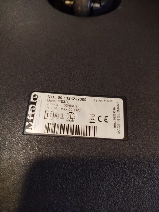 Прахосмукачка  Miele S8 Cat&Dog 2200w