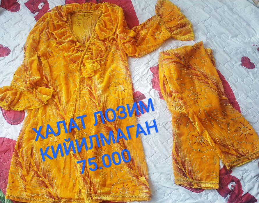 Kiyimlar sifatli holati yaxshi