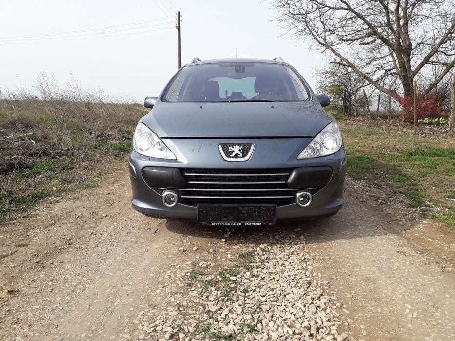 Пежо 307 sw 1.6 hdi 110 коня 2006 кожа ксенон НА Части