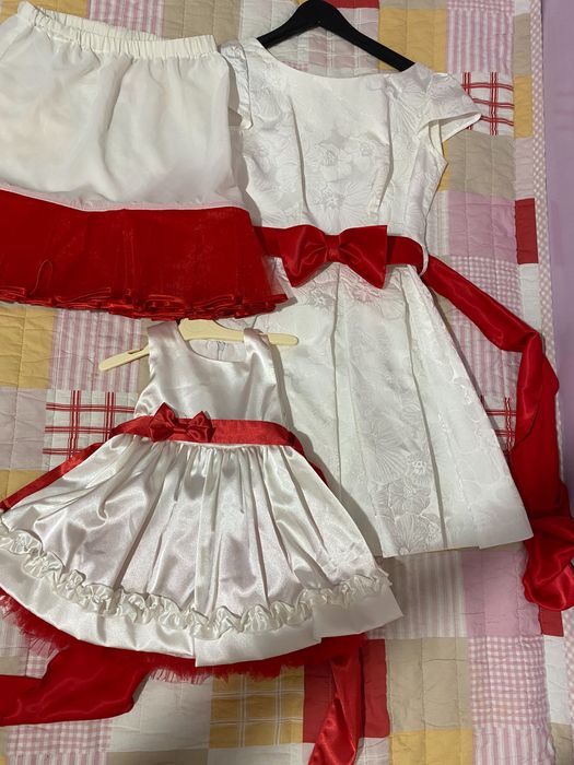 Праздничное платье Мама-дочка