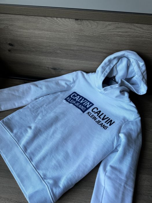 Hanorac copii unisex Calvin Klein Jeans impecabil