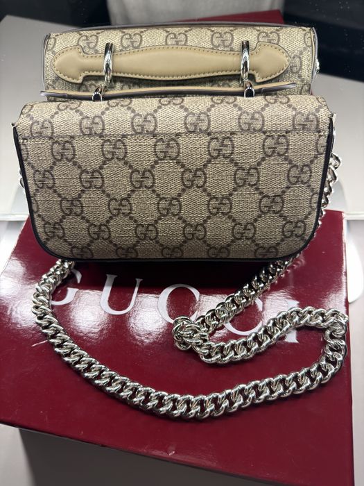 Оригинална чанта Gucci Petite GG Mini