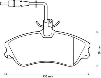 Placute frana fata Citroen Berlingo (Mf), 07.1996-12.2011, marca SRLine S70-0169