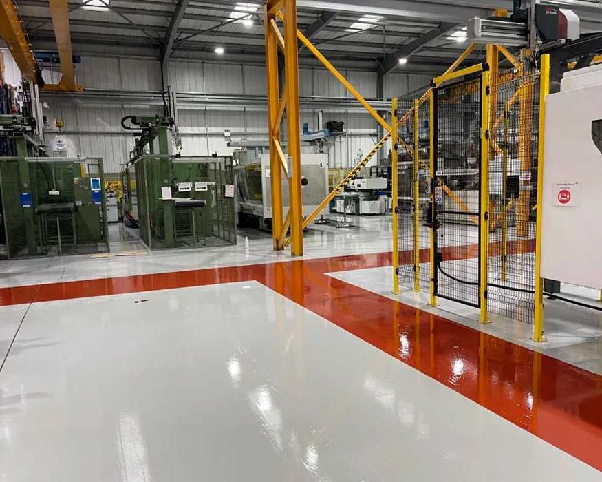 Эпоксидные наливные полы для промышленных бетонных полов
