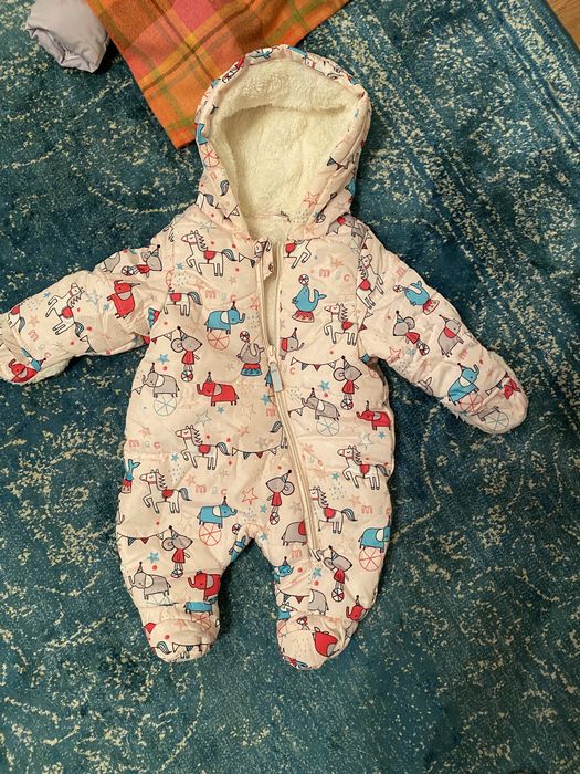Combinezon bebe roz Ralph Lauren 9 luni