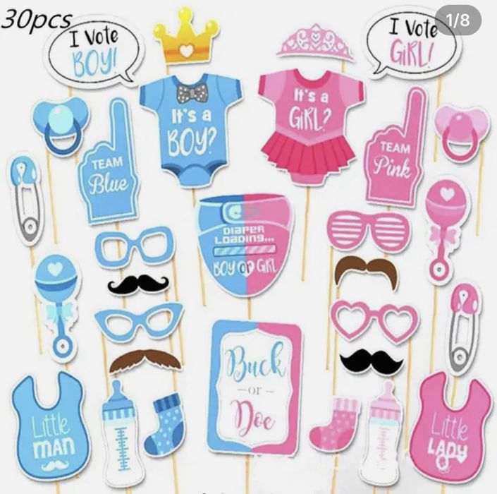 Реквизиты к Гендер пати