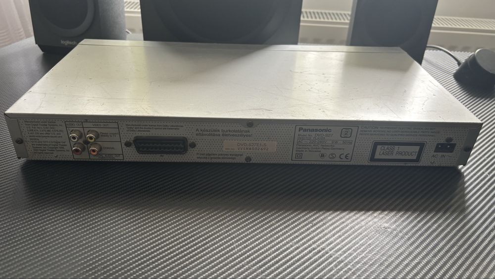 Panasonic DVD-S27 functional