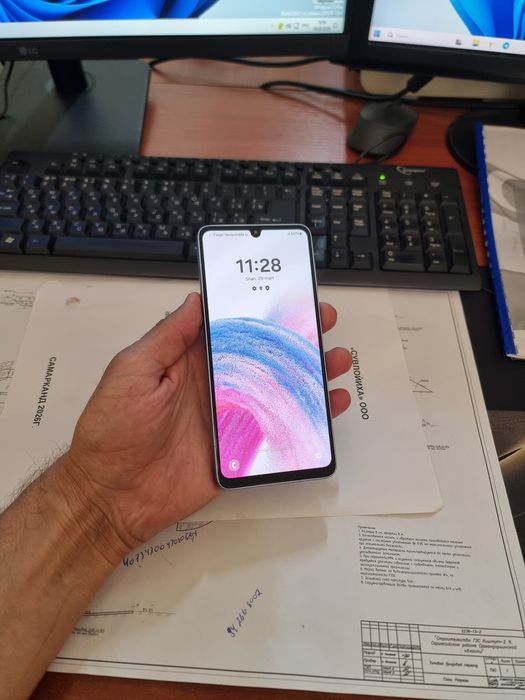 Samsung A33 5G 128gb(2023) iwlawi zur aybi yuq tozza telefon