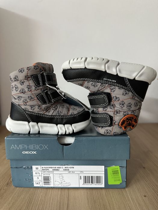 Vand ghete de zapada impermeabile Geox marimea 22