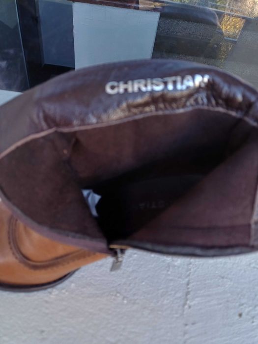 Дамски боти ест.кожа