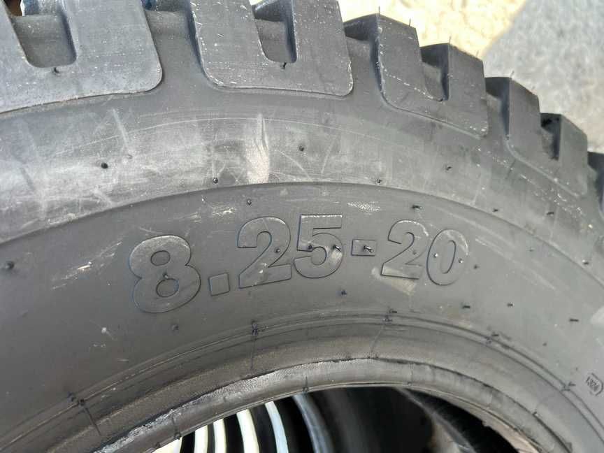 Anvelope noi 8.25-20 cu 14 pliuri pentru remorca