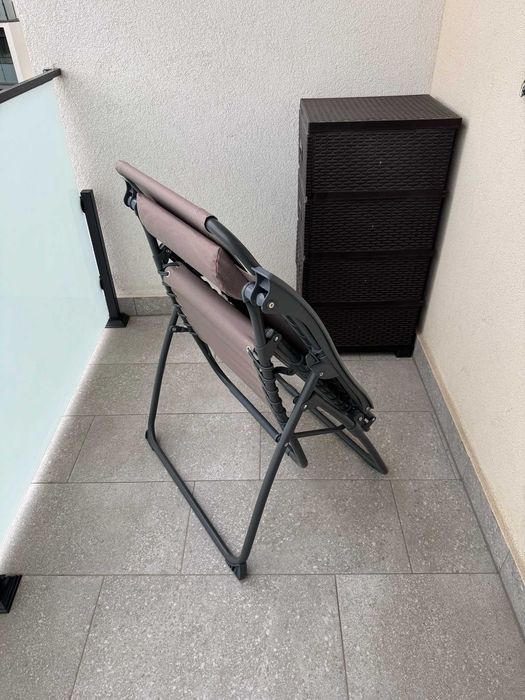 Scaun/sezlong relaxant pliabil de gradina