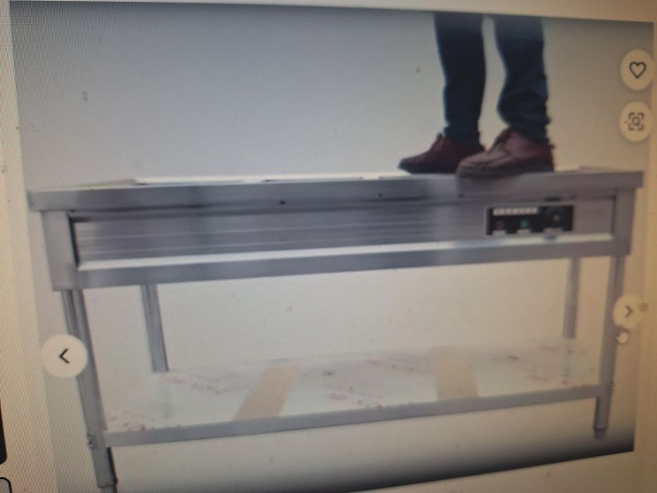 Бен Мари топла витрина с водна баня-чисто нова  3 модела