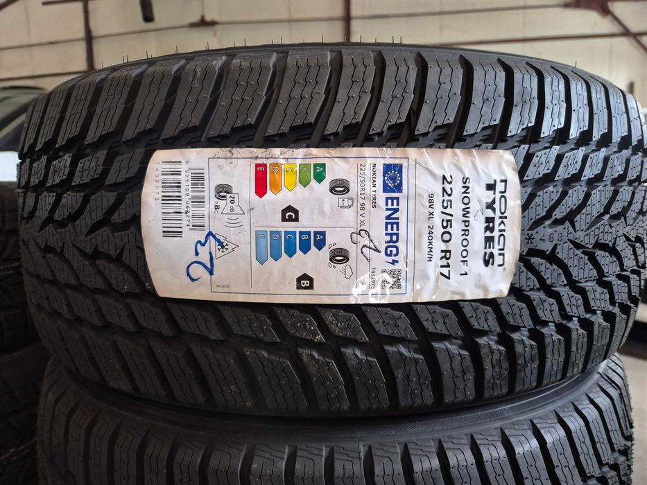 Anvelope M+S IARNA - 225/50/17 98V XL - NOKIAN SnowProof1 - NOU - DOT 2023 !