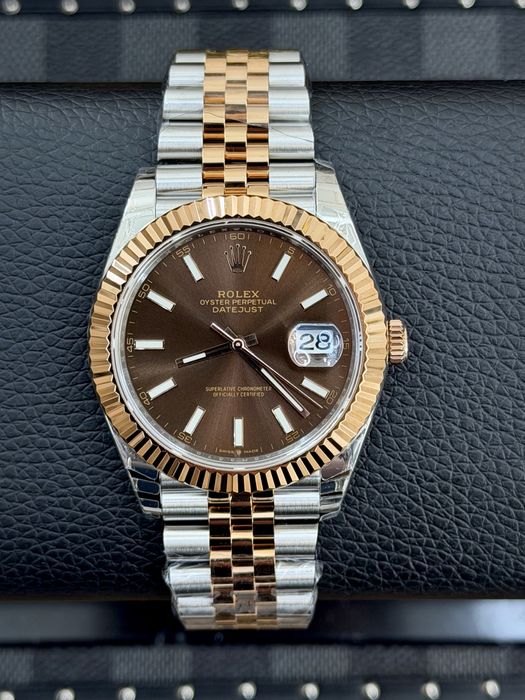 Rolex Date-Just 41mm Chocolate ETA 3235