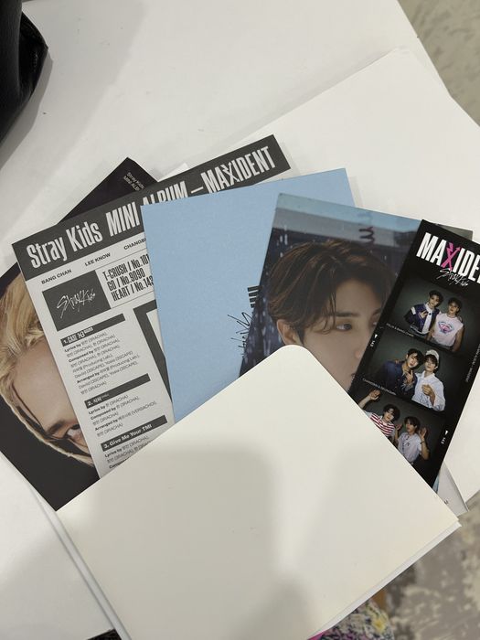 альбом stray kids maxident