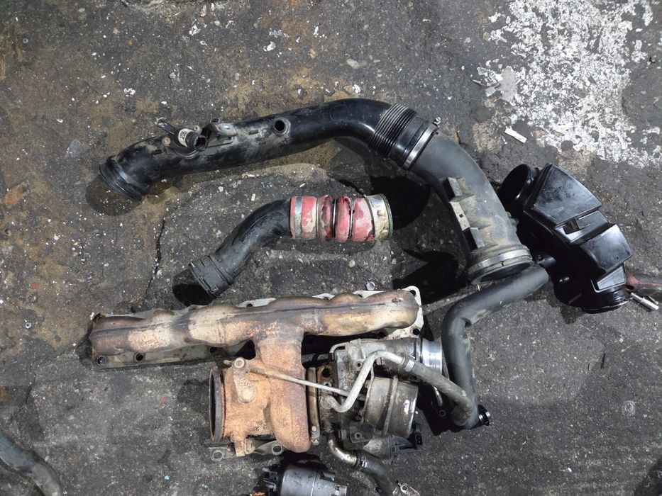 Turbina turbo pompa apa BMW X5 X6 E71 N55 35i benzina 3l piese anexe