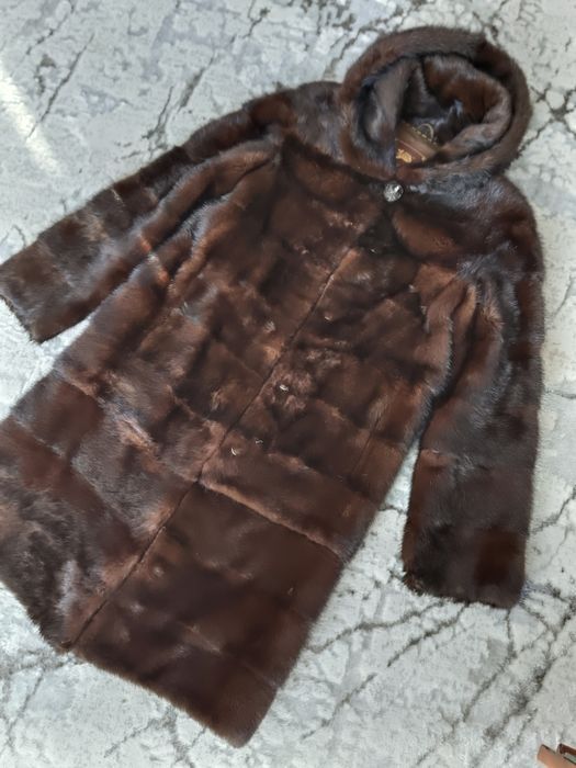 Норковая шуба б/у