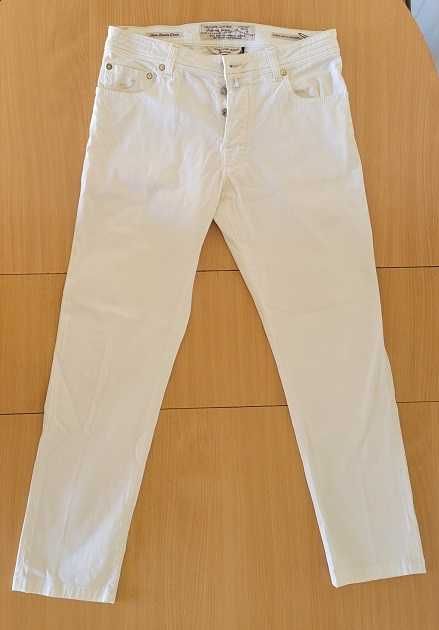 Blugi barbati originali Jacob Cohen model 688 comfort albi M 86cm noi