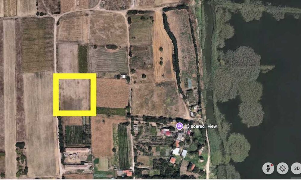 Teren intravilan Tuzla, 2500mp, deschidere 45m, oportunitate excelenta