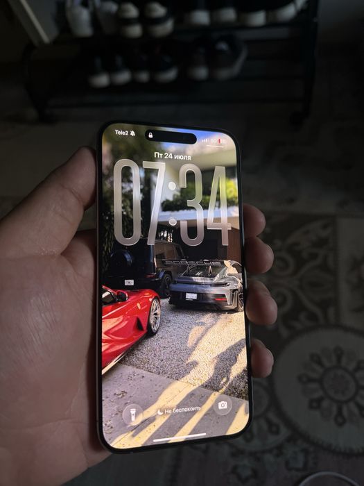 iPhone 15 Pro Max natural titanium