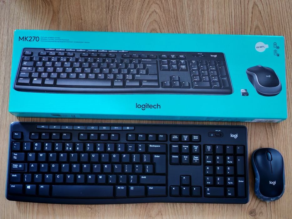 Tastatura +mouse wireless Logitech MK270